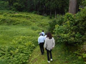 現地視察の様子1