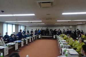 現地視察　室内検討