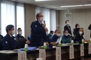 室内検討　知事発言