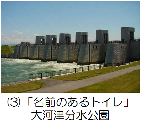 名前のあるトイレ　大河津分水の記事