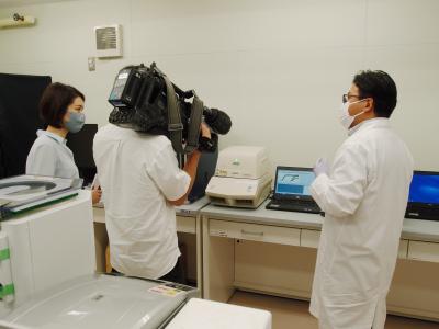 特許技術の分析操作の様子です。