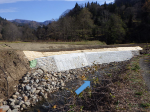 上流から下流を望む。