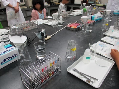 コース3：食べ物に使われている「いろ」で実験してみようの画像