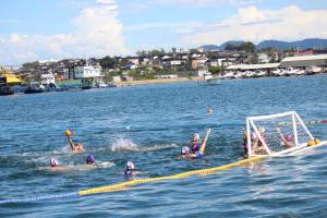 昨年の「海で水球 in 柏崎」