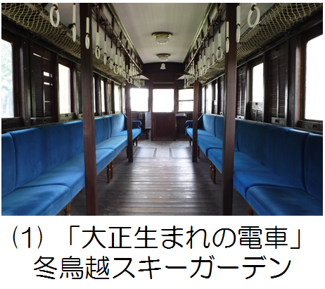 大正生まれの電車　冬鳥越スキーガーデンの記事