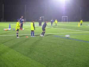 サッカーの様子