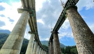 毛渡沢橋梁の画像