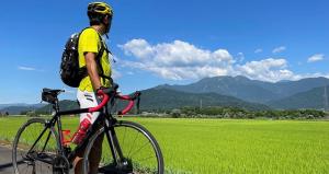 八海山麓の田園風景