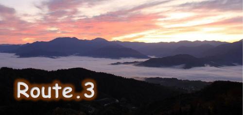 魚沼スカイラインの雲海の画像