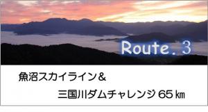 魚沼スカイライン＆さぐりがわダムチャレンジ65㎞