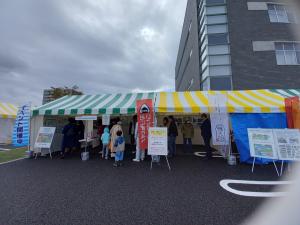 画像 かしわざき秋の収穫祭出展ブース