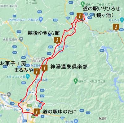 奥只見地区マップ