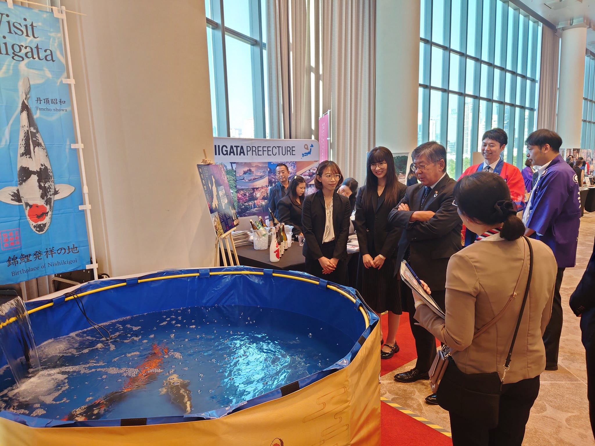 梨田大使ご観覧