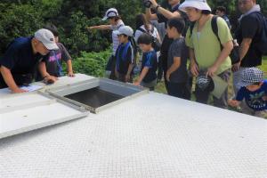 新保川注水口　水槽