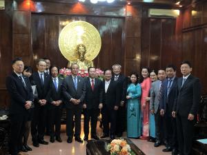 カントー市表敬