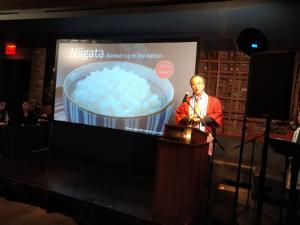 知事のトップセールスの様子