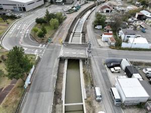 山崎排水路 改修後
