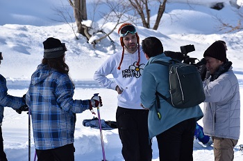 撮影の様子の画像