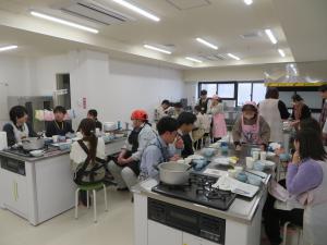 料理教室　様子