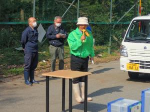 近区長あいさつ