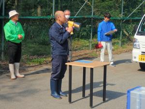 志田支所長あいさつ