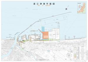 直江津港の管内図です。