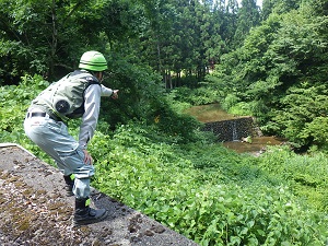 パトロール訓練の様子の写真その２