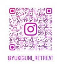 雪国リトリート公式インスタグラムQRコード