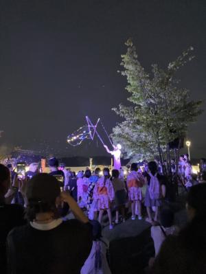 ナイトバブルショー