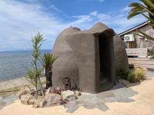 OneStoryのアースバッグサウナ