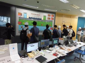 みなとトンネル制御室