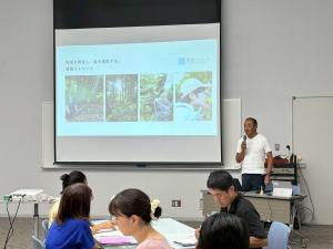 井口代表の講演