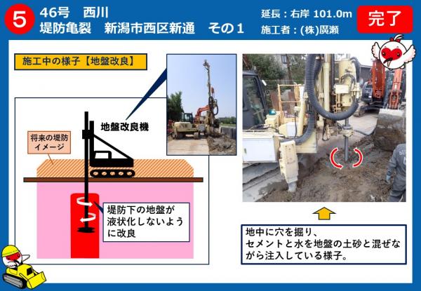 ⑤その１　施工中