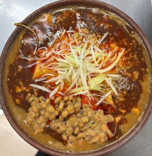 納豆麻婆味噌ラーメン
