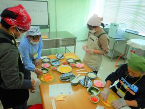 実際に体験している様子