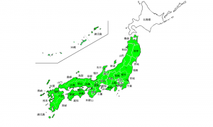 制度導入府県地図