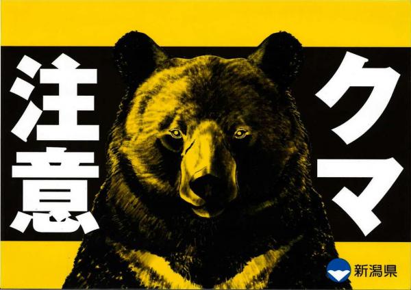 クマに注意