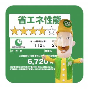 家電の買い替え時は省エネ商品を選ぶレルヒさん