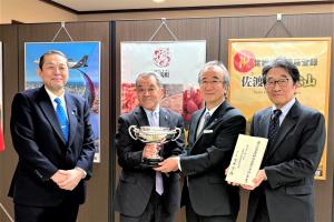 表敬訪問（知事室）の画像