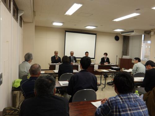経営継承に向けた研修会でのパネルディスカッションの様子
