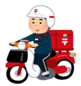 郵便バイク