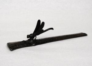 蠟型鋳金蜻蛉文鎮