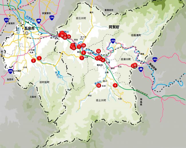 令和8年度クマ目撃位置図