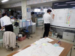 危機管理訓練の様子