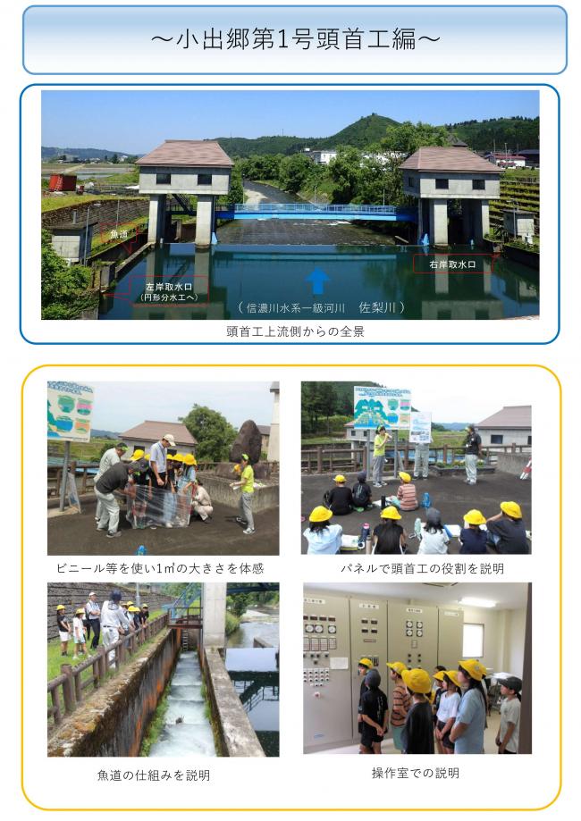 小出郷第一号頭首工