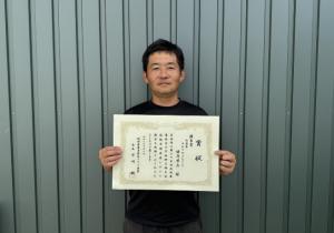 優良賞を受賞した保苅さん