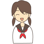 イラスト(女子生徒)