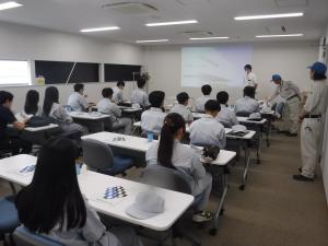 会社説明の様子