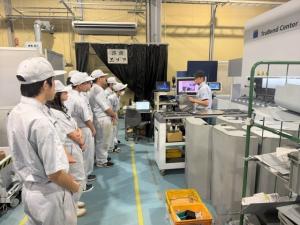 見学の様子➀