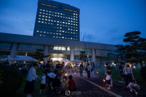 夜の会場雰囲気